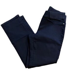 JM Collection Women's Blue Stretch‎ Fitted Pants Size 8